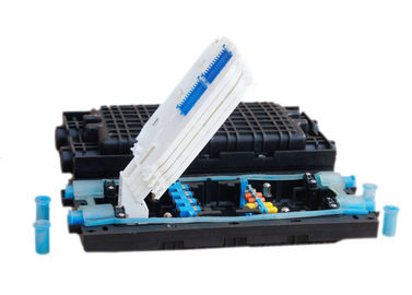 direct buried optical fiber splice enclosure with mechanical sealing ABS