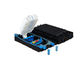 mechanical sealing outdoor fiber optic enclosure ABS PP 4 trays