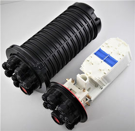 288 core FTTH Fiber Optic Joint Closure , Big capacity fiber box PP ABS 12tray ,9port mechanical