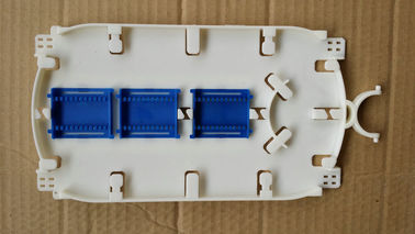 286 core Fiber Optic enclosure PP , 7 small round ports 6 tray