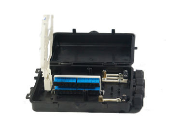 IP68 pipeline wall mount fiber splice enclosure 2 in and 2 out