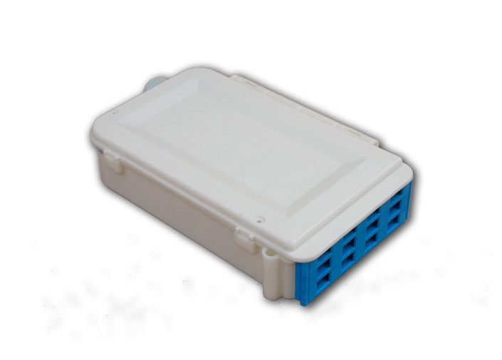 Yourx Terminal FTTx indoor fiber optic terminal box , 12 ports ABS for wall mounting